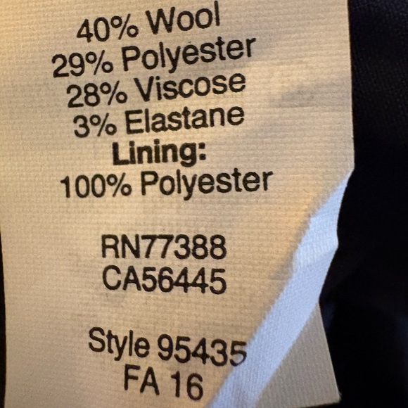 J.Crew Black Wool-Blend Skirt NWT Size 6 – Classic Lined Career Skirt - Picture 11 of 12